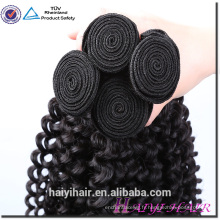 Full cuticle 100 cheveux malaisiens humains Bundles en gros 100 vison malaisiens cheveux vierges Kinky Curly